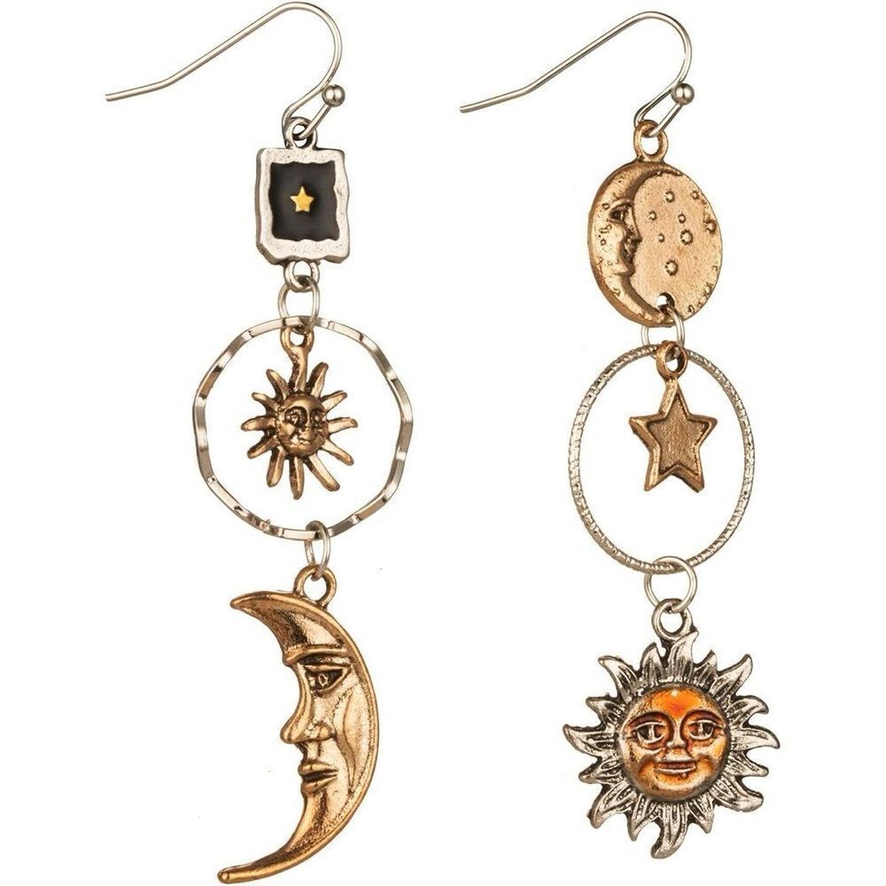 Moon Dangle Earrings N1784